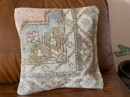 Lola | 16’
Vintage Turkish Rug Pillow | Pair Pillows Availa