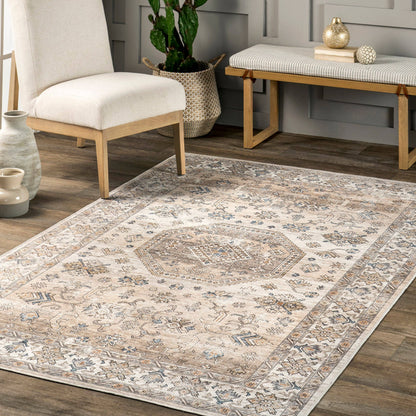 Darby Persian Stain Repellent Machine Washable Area Rug