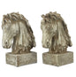 Horsehead Carving Bookends