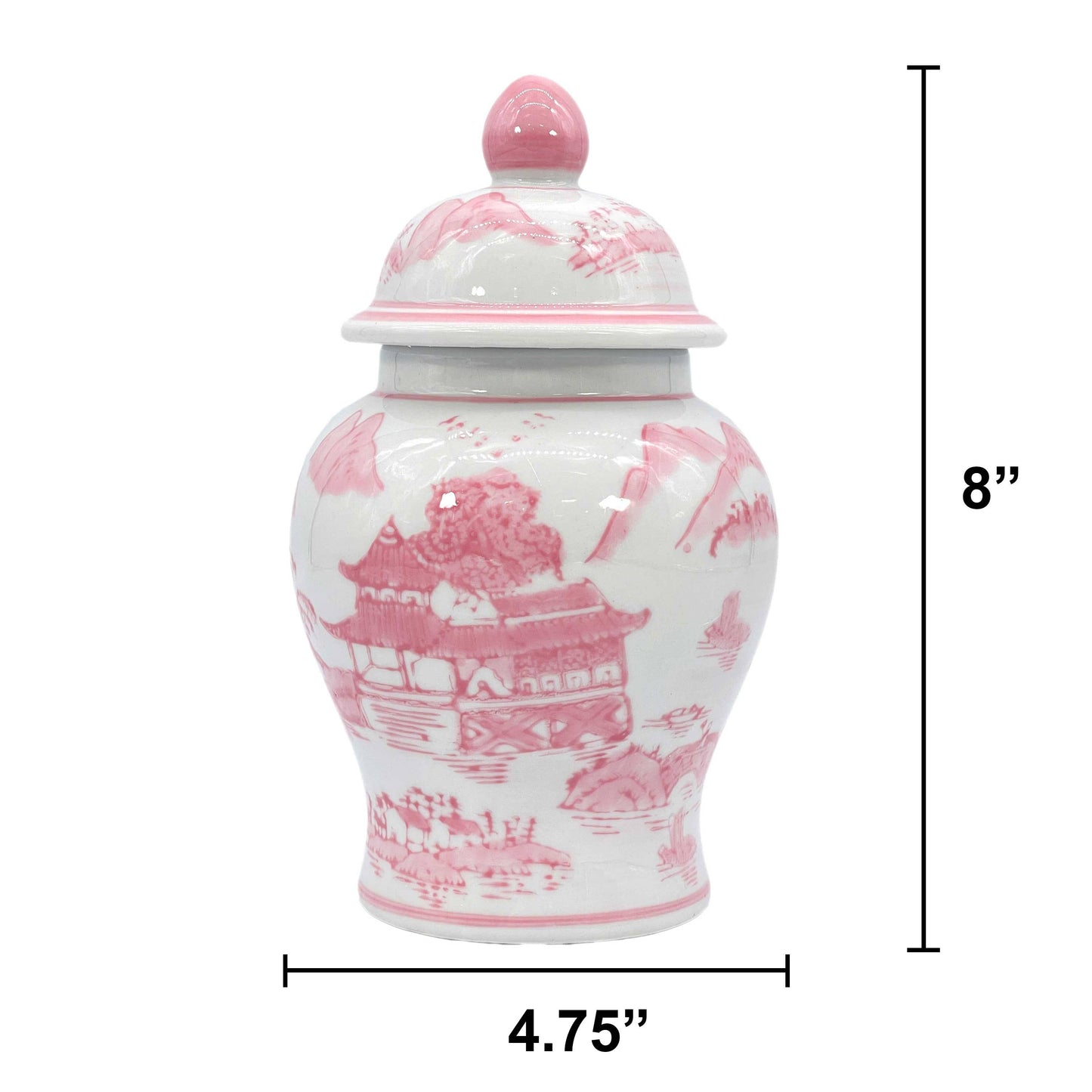 Chinoiserie Ceramic Decorative Tea & Ginger