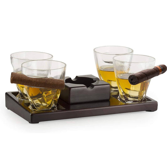 Cigar Glasses Tray