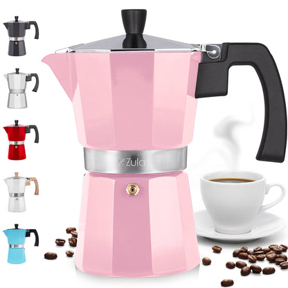 Stovetop Espresso Moka Pot - Italian Coffee Maker