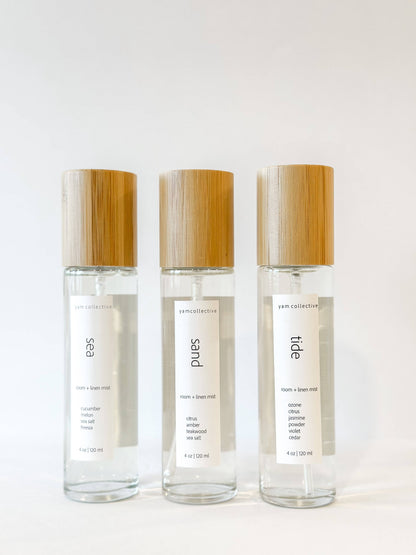 Tea - 4 oz Linen + Powder Room & Linen Mist