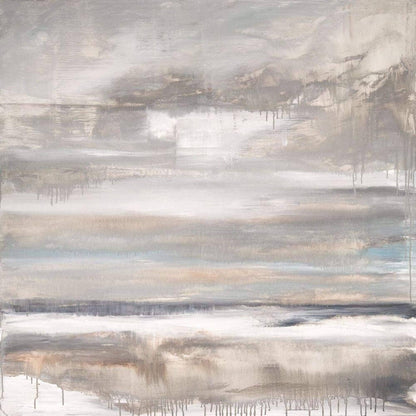 Abstract Sea Scape Canvas