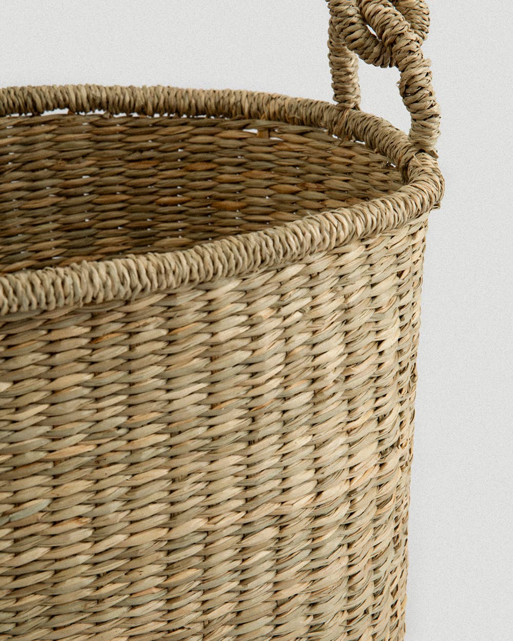 Basket- " Santa Oval Seagrass"