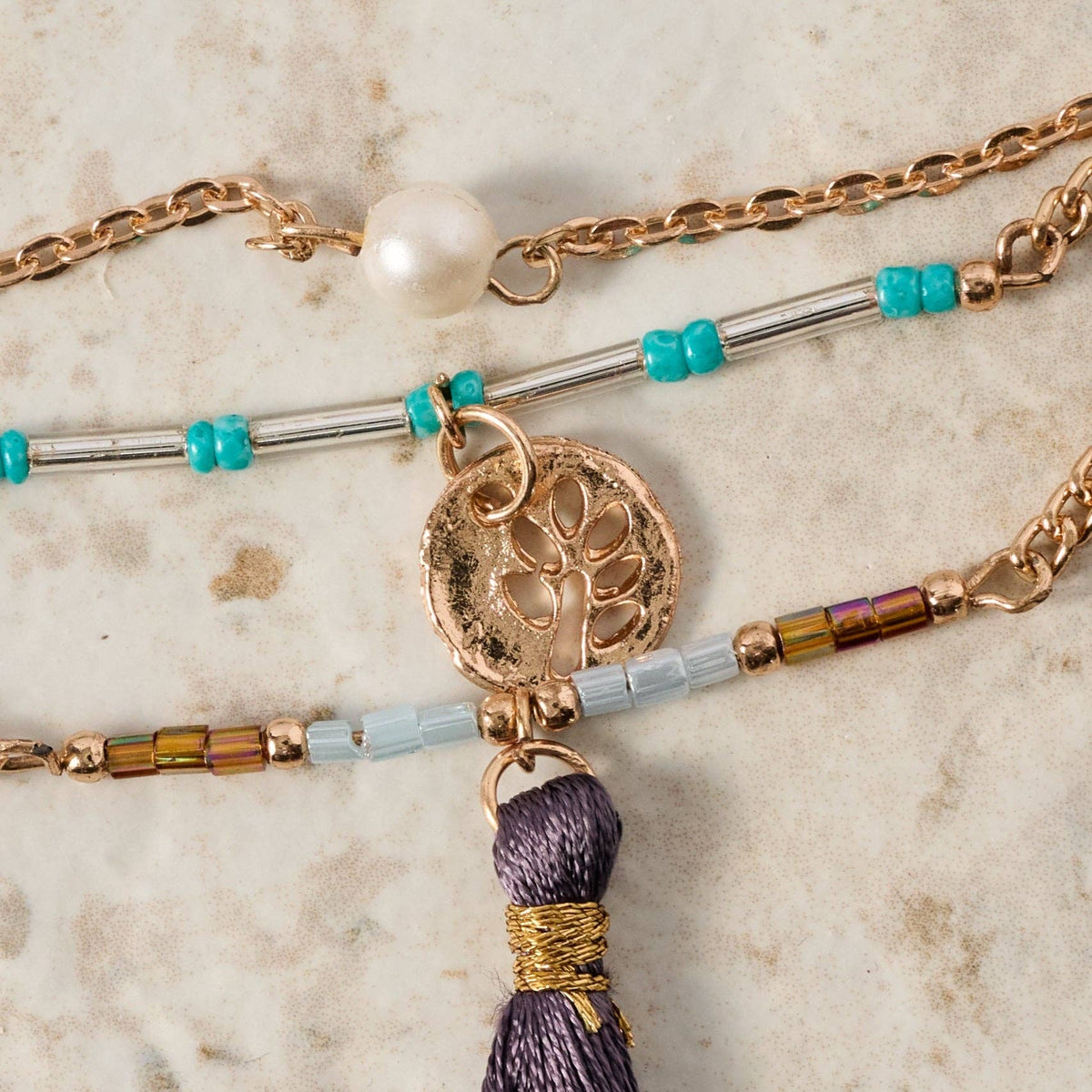 Darsha Multi Strand Bracelet