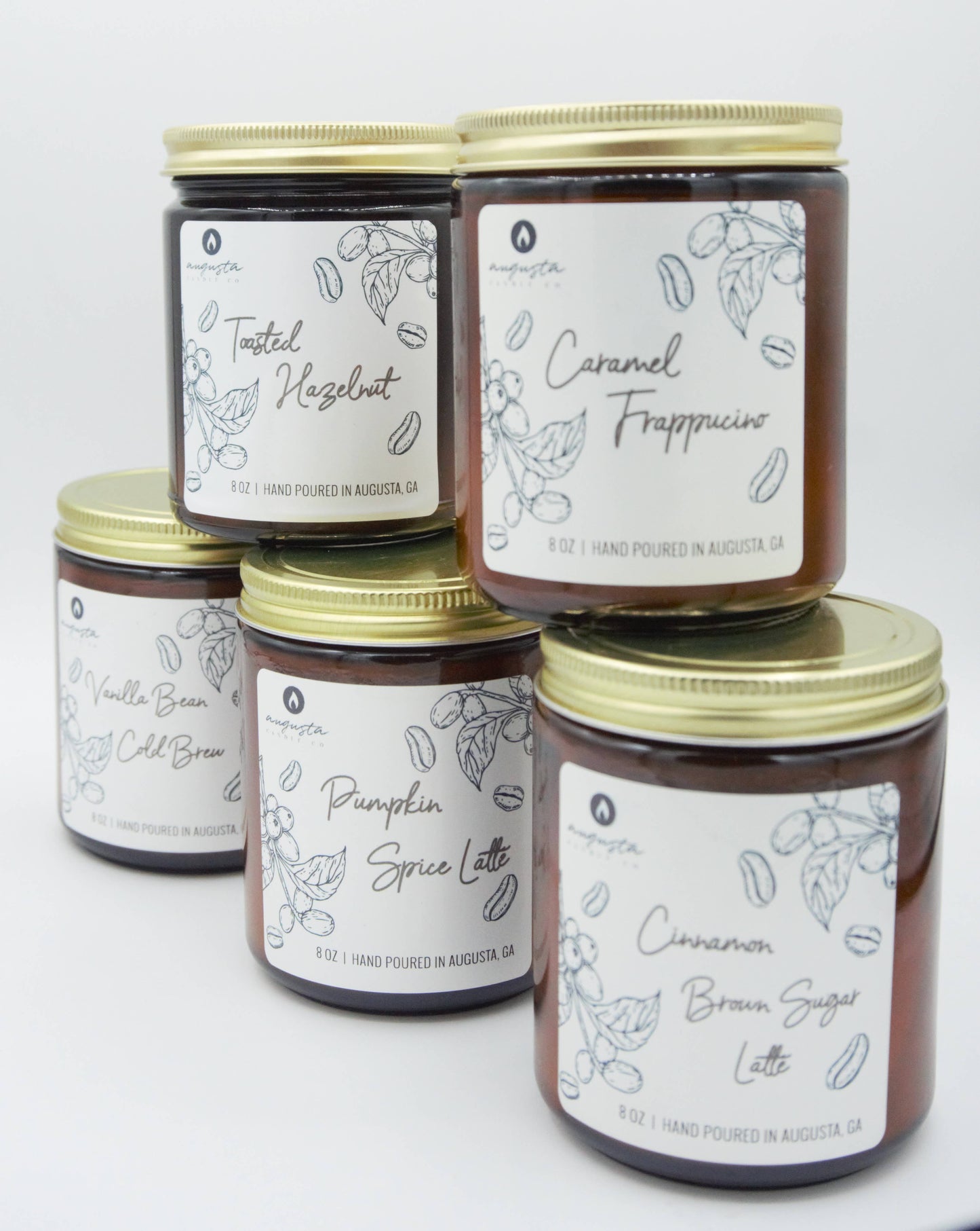 8 oz candles - Coffee Blend Collection