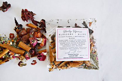 Simmer Pot Floral Botanical Blend Spring Summer Mix Blend