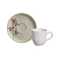 Organic Expresso coffee cup and Saucer