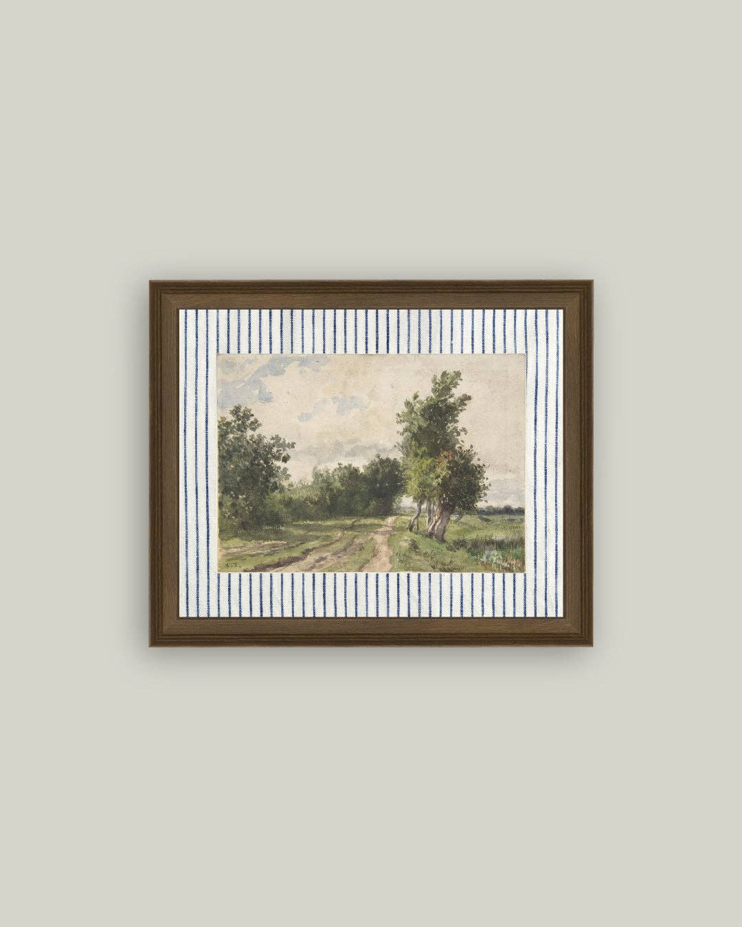 Provence Landscape Framed