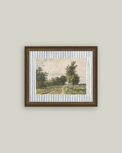Provence Landscape Framed
