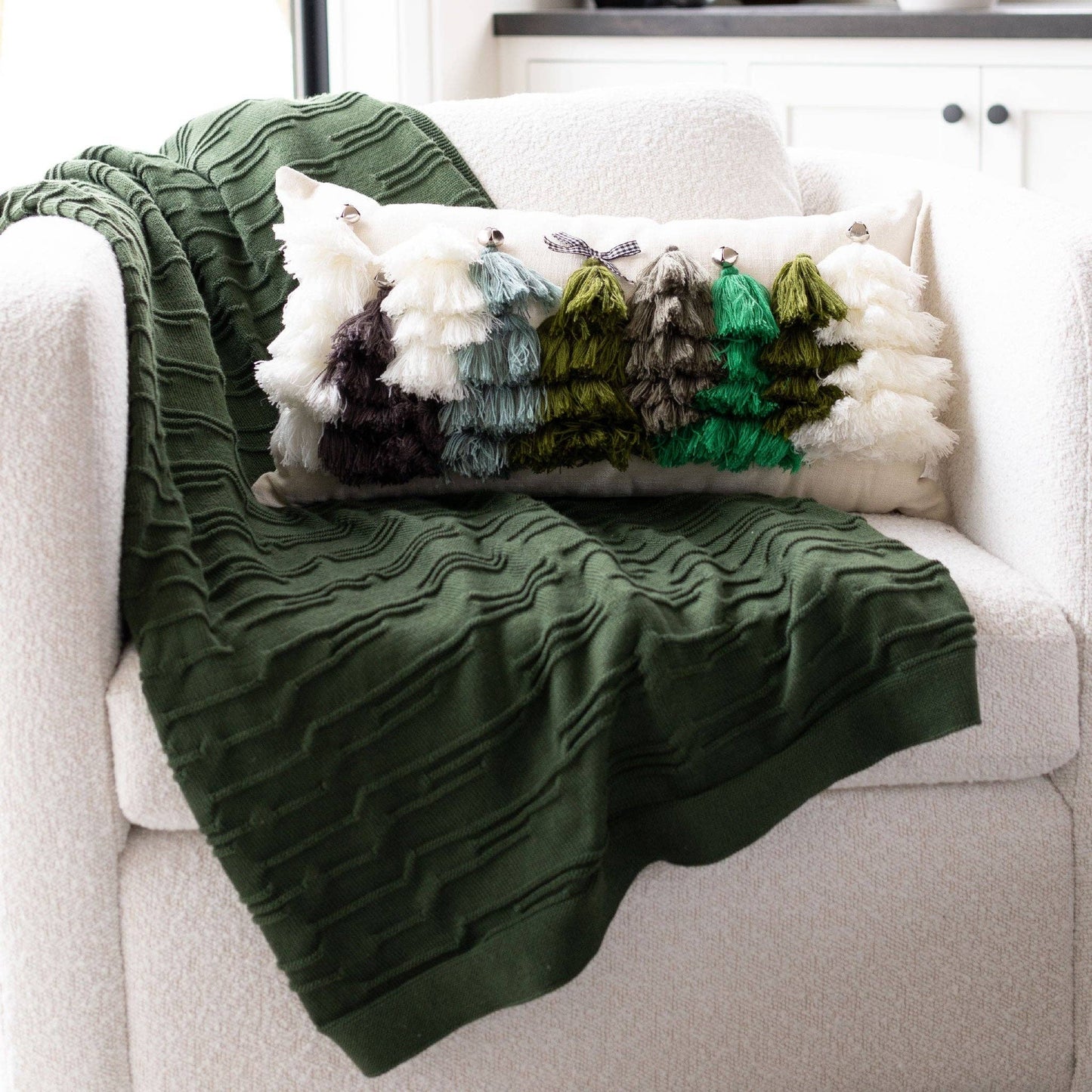 Tanner Textured 50x60" Decorative Throw Blanket