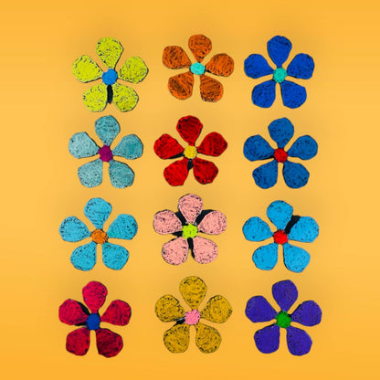 Flower magnet affordable magnets affordable gifts eco USA