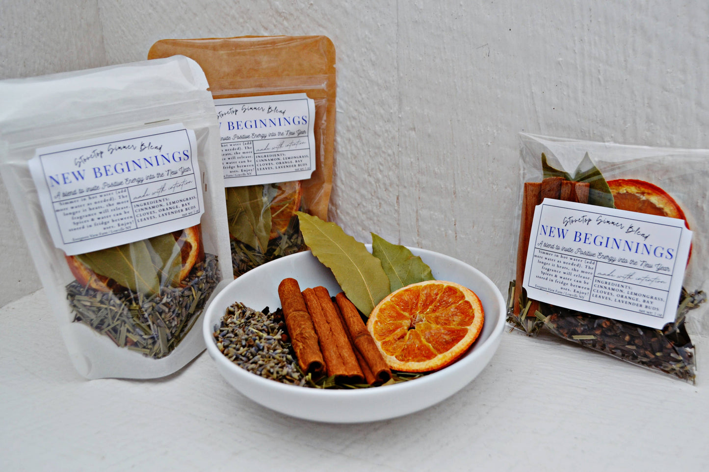 Simmer Pot Kit Stovetop Blend New Beginning January New Year