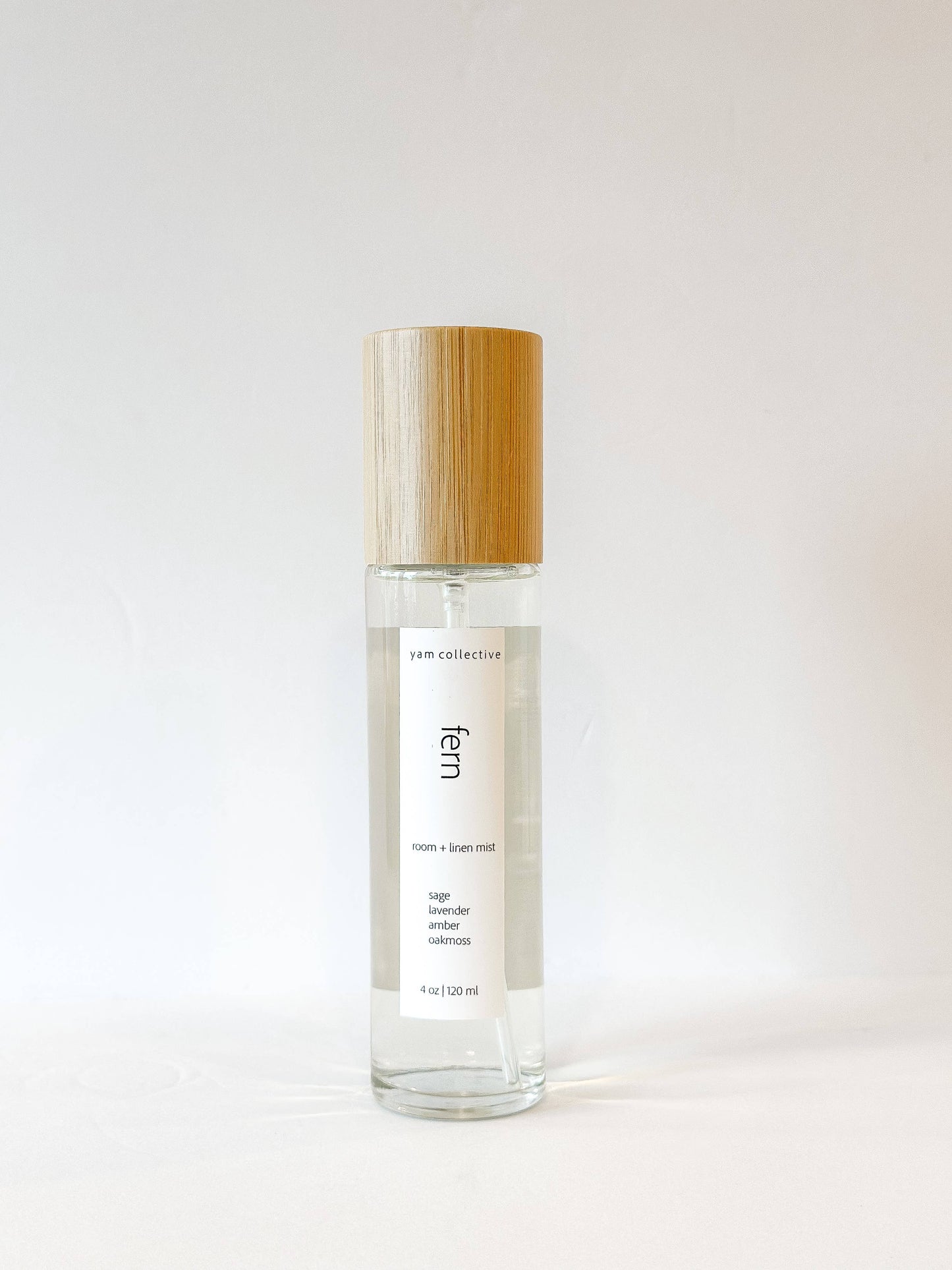 Fern -4 oz Amber + Oakmoss Room & Linen Mist