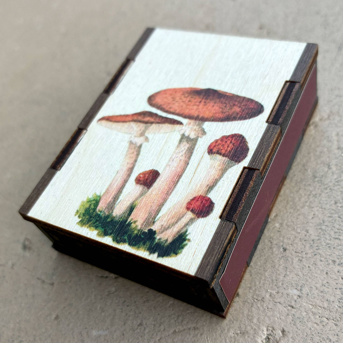 Matches - Mushroom Cluster - Wooden Matchboxes