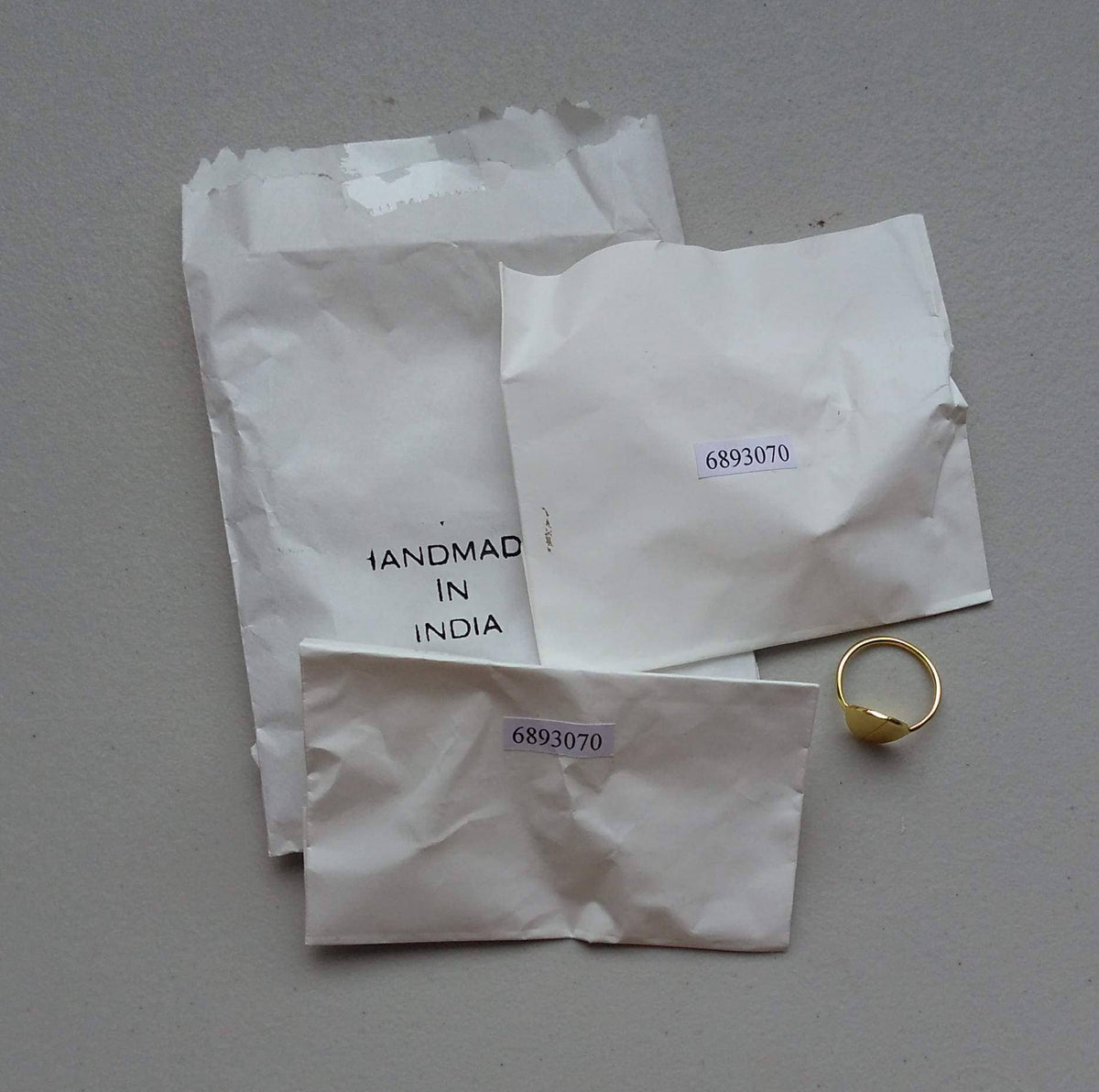 Ring= Half Moons