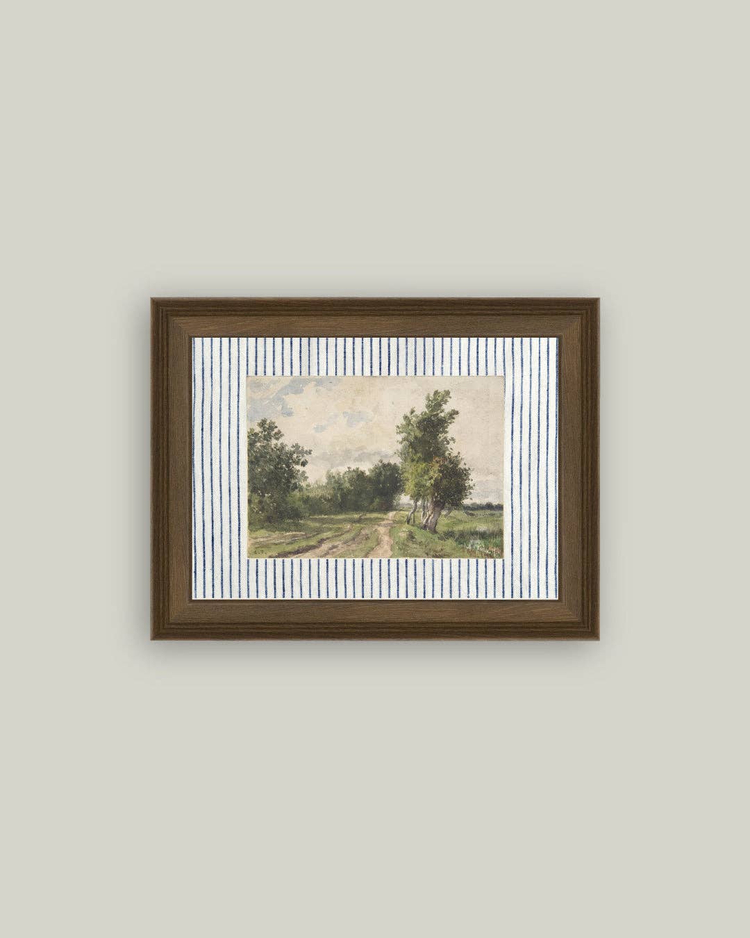 Provence Landscape Framed