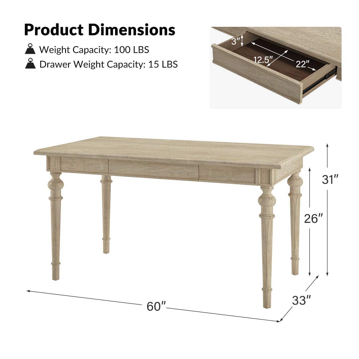 Larry Dining Table