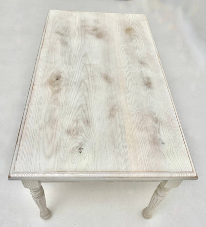 French cottage coffee table,French farmhouse,Harvest table 
