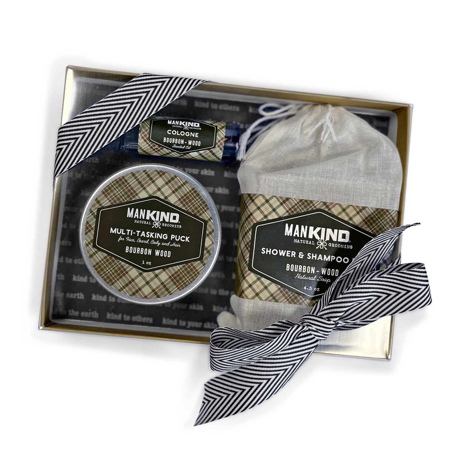 ManKIND Bourbon Wood Set