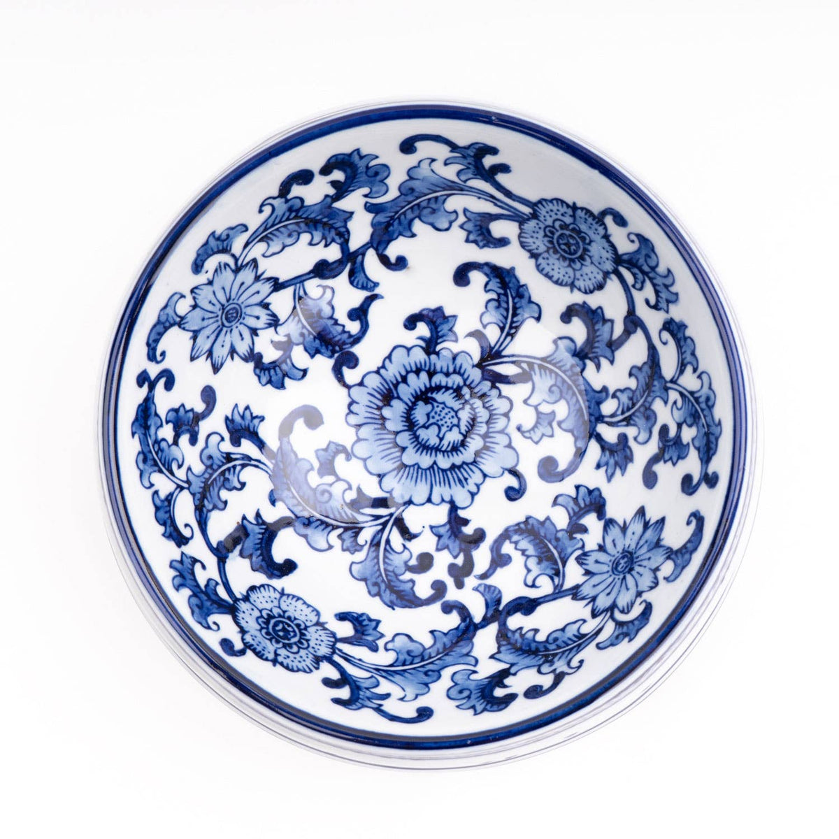 Chinoiserie Pet Bowl - Large, 8-Inch