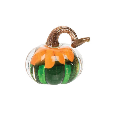 Pumpkin Mini Glass Figurine Set 4