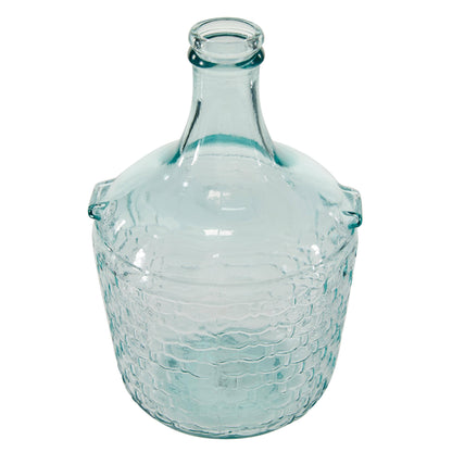 Coastal Clear Recycled Glass Vase