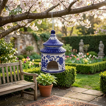 Chinoiserie Bird House