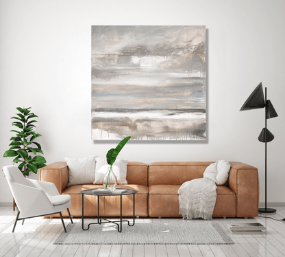 Abstract Sea Scape Canvas