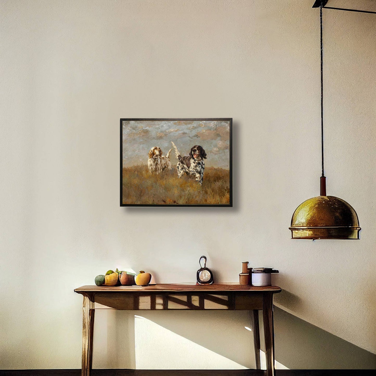 Vintage Oil Painting Reproduction-M