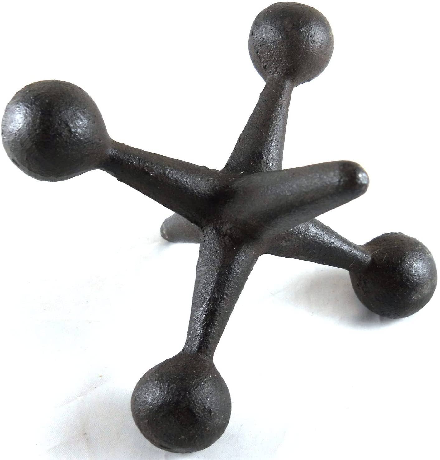 Cast Iron Jack Tabletop Home Accent, 5.25"