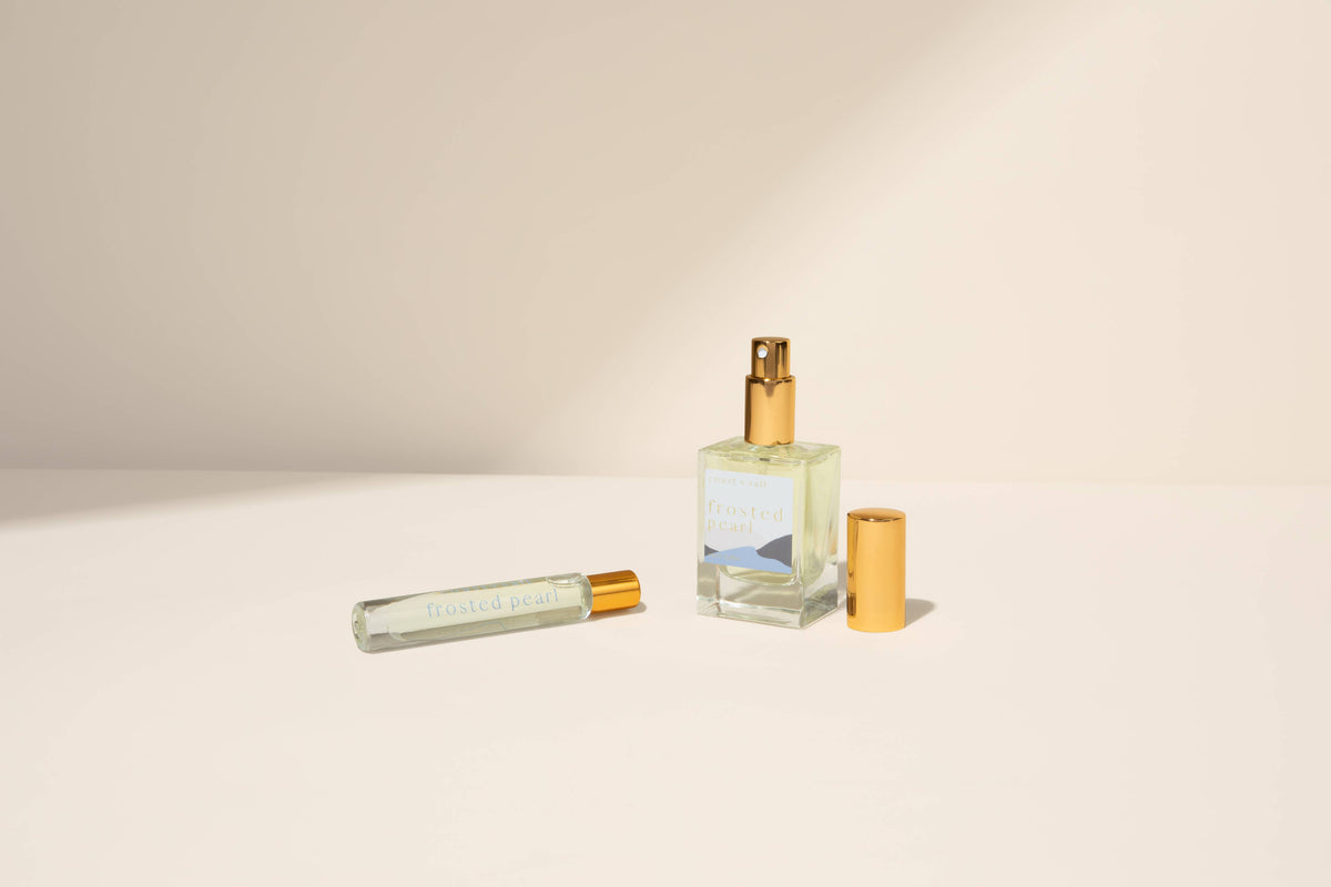 Frosted Pearl Perfume Roller