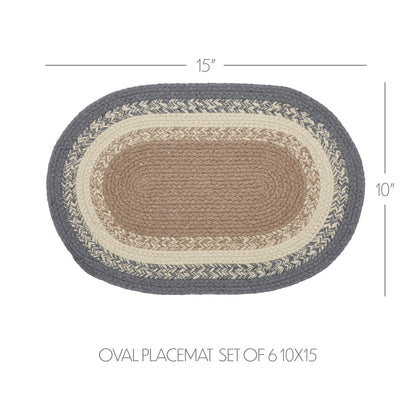 Oval Placemat Set of 6