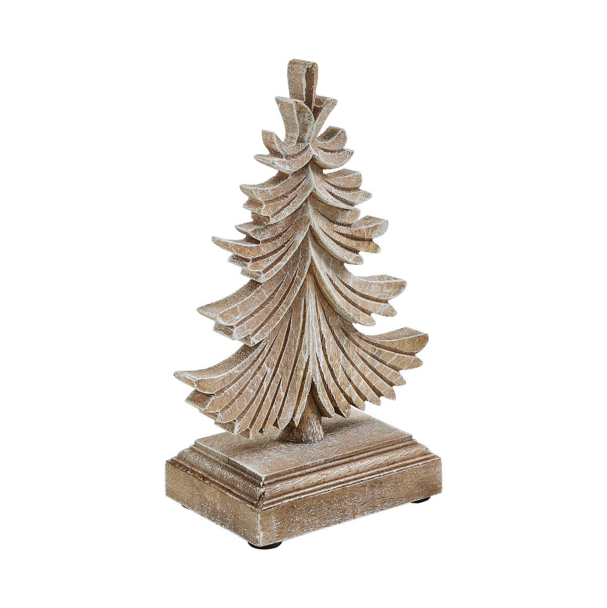 Winter Pine Wooden Tree