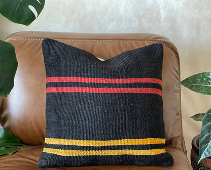 Vintage Kilim Rug Pillow |  Abay 20’