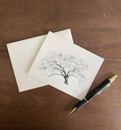 Oak Notes Boxed Stationery Set of 8