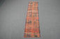 Vintage Turkish Runner, Red Bohemian Design
