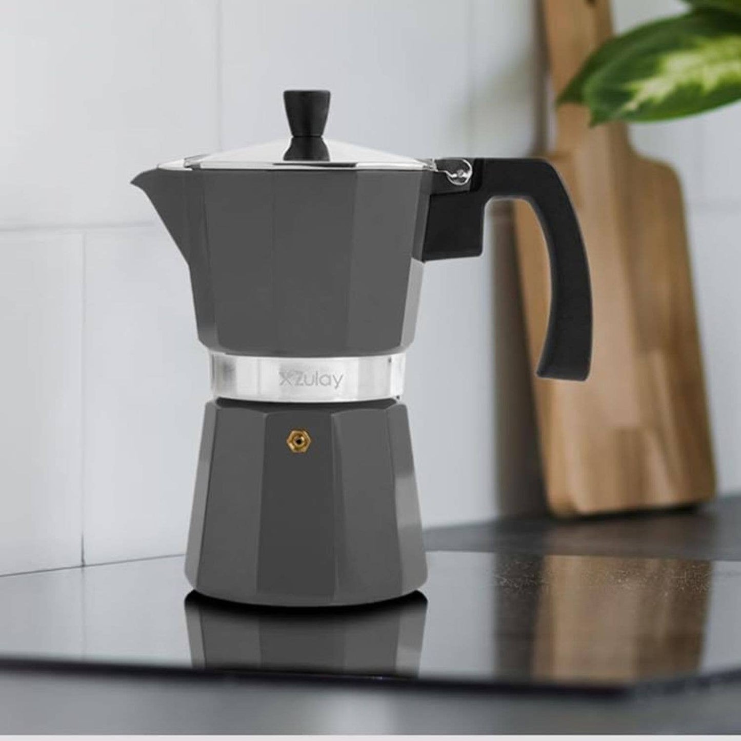 Stovetop Espresso Moka Pot - Italian Coffee Maker