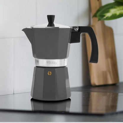 Stovetop Espresso Moka Pot - Italian Coffee Maker