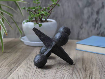 Cast Iron Jack Tabletop Home Accent, 5.25"