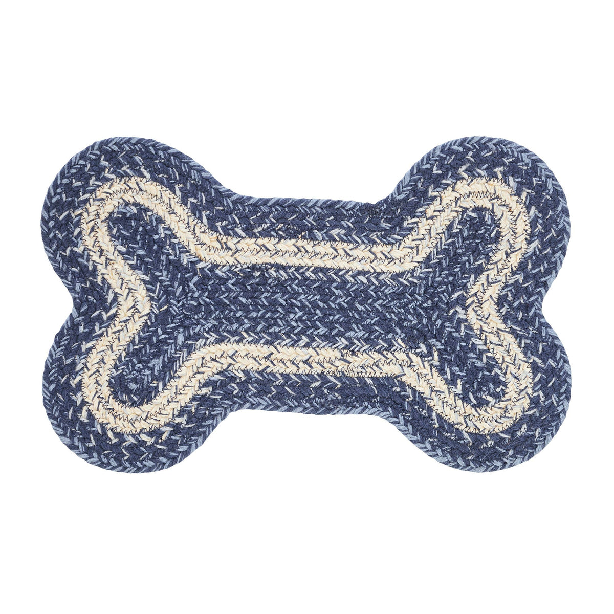 Bone Rug Small - blue