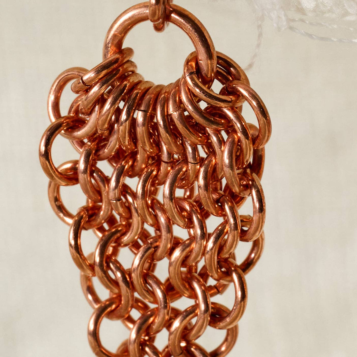 *Alma Copper Waterfall Drop Earrings