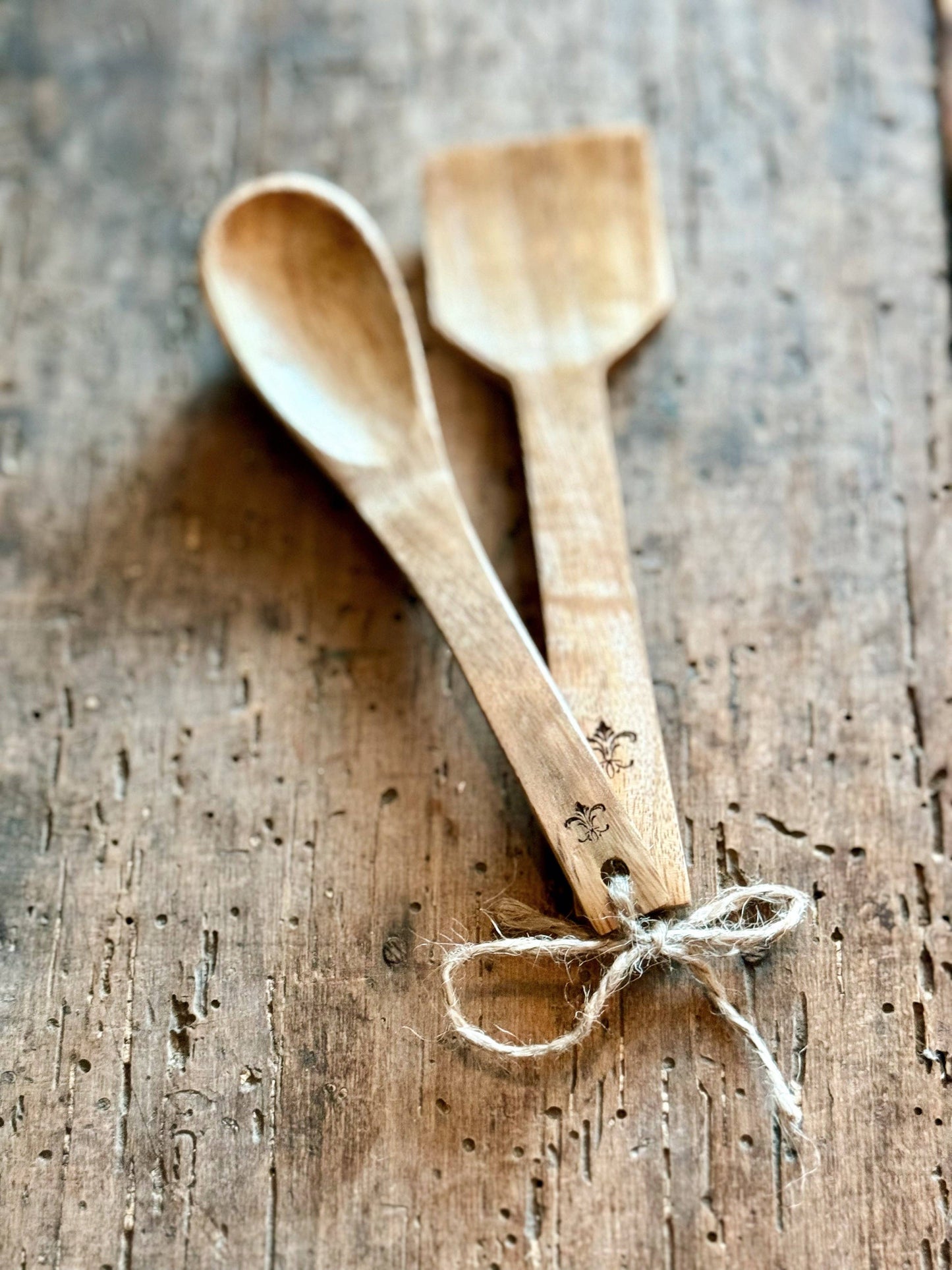Handmade Mango Wood Serving Spoons
