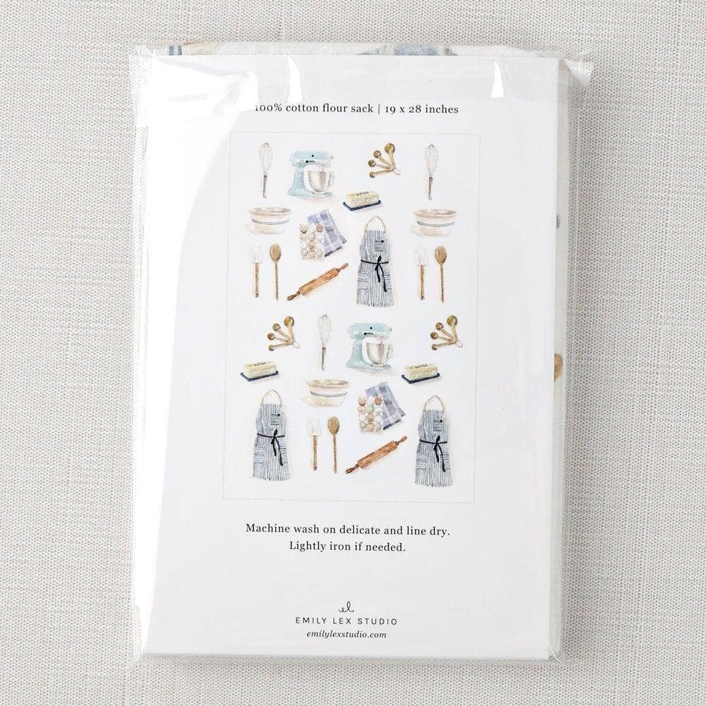 Baking cotton flour sack tea towel