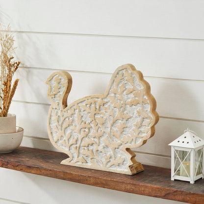 Turkey Wood Figurine