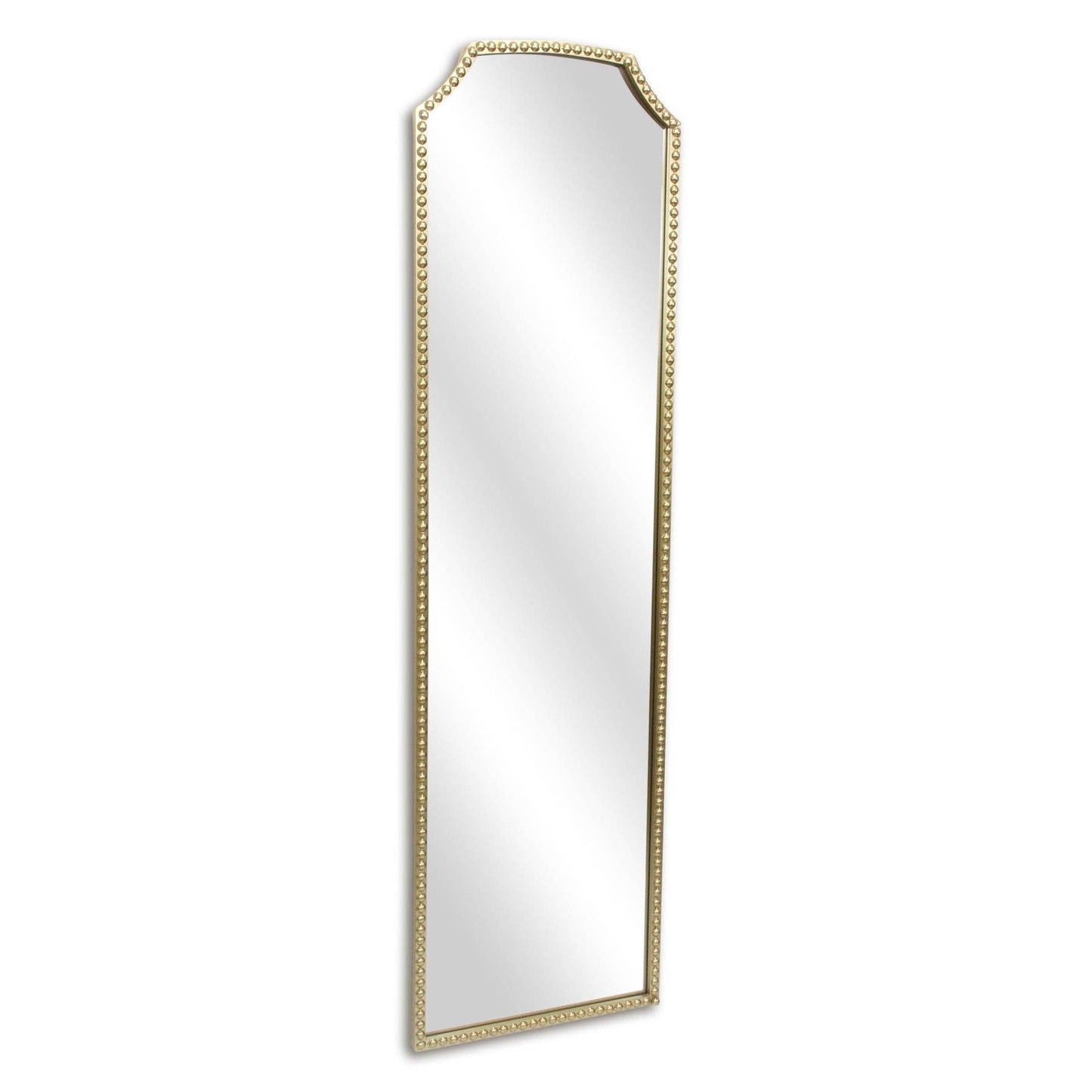 Gold Beaded Mirror