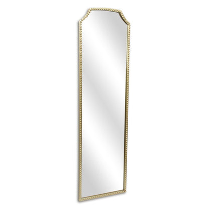 Gold Beaded Mirror