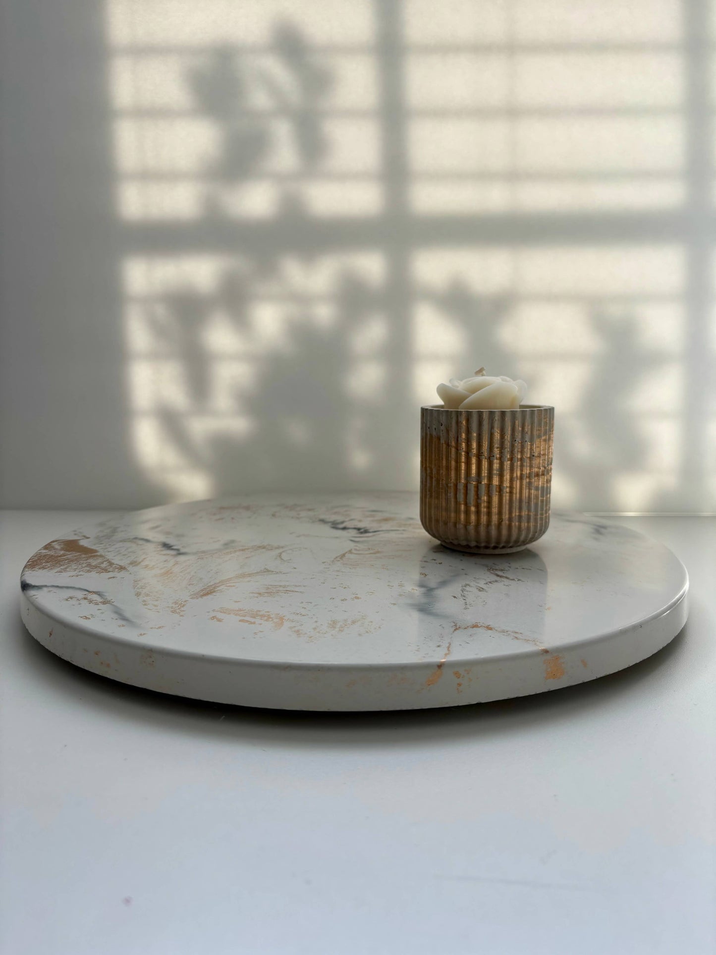 Concrete Lazy Susan 14"