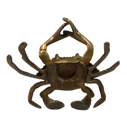 Brass Blue Crab Paperweight